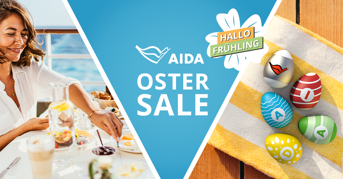 Oster Sale I AIDA Cruises