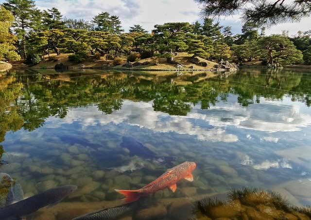 Takamatsu, Japanischer Garten, Japan
