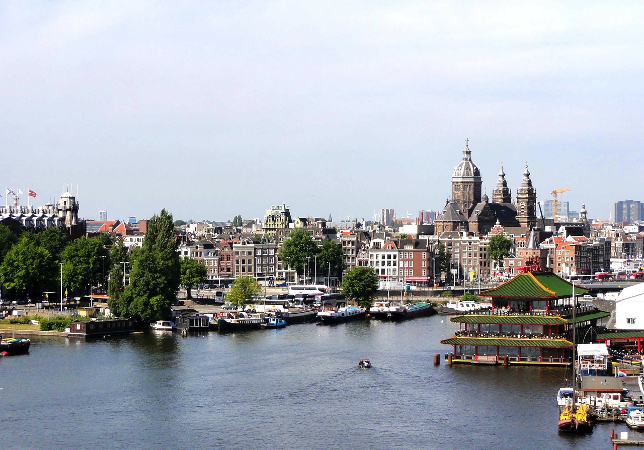 Amsterdam: Skyline von Amsterdam