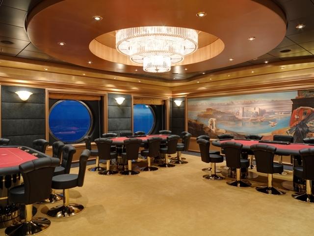 MSC Fantasia Poker Room