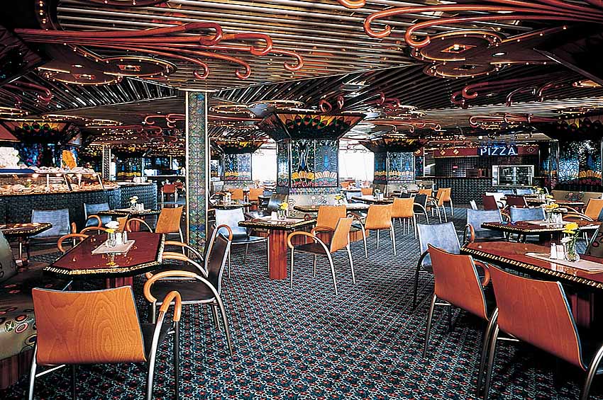 Tiffany Bar & Grill Restaurant | Carnival Elation