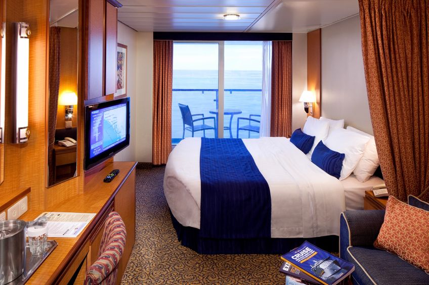 Brilliance of the Seas I Balkonkabine mit Doppelbett