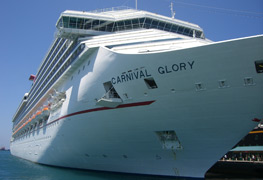 Schiffsbild der Carnival Glory