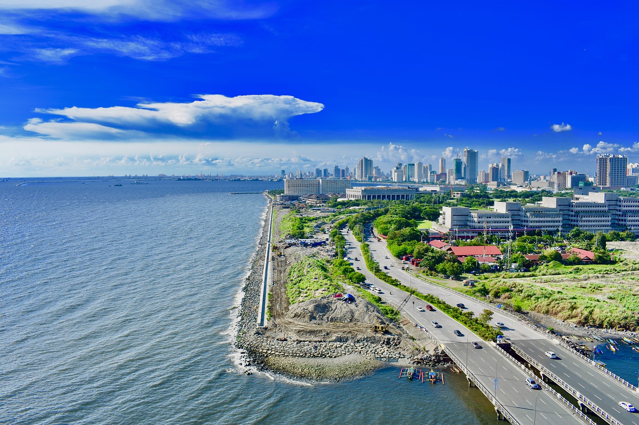 Manila: Manila Blick auf die Skyline (Philippinen)