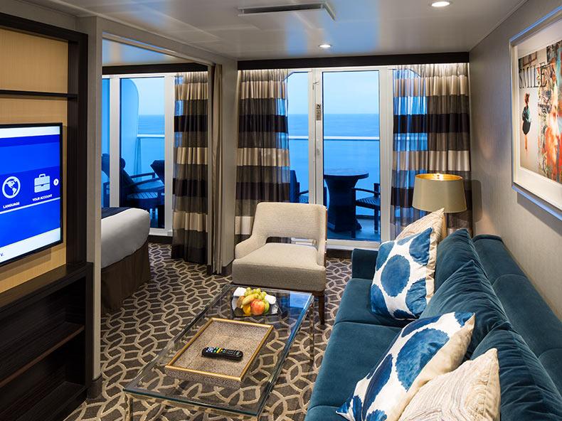 Quantum of the Seas I Große Suite mit großem Balkon – 1 Schlafzimmer