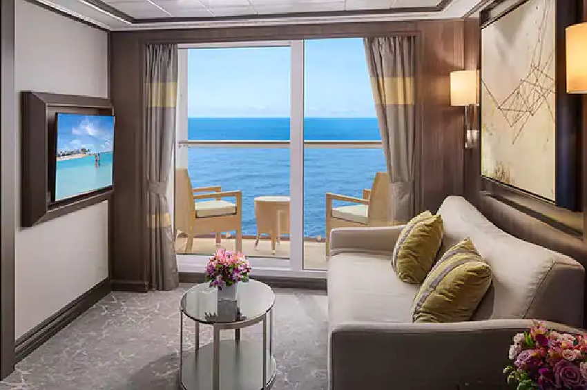 Norwegian Jewel I Deluxe Familien Suite mit 2 Schlafzimmern und Balkon 