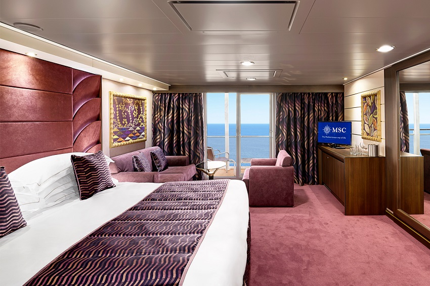 MSC Fantasia I Yacht Club Deluxe Suite