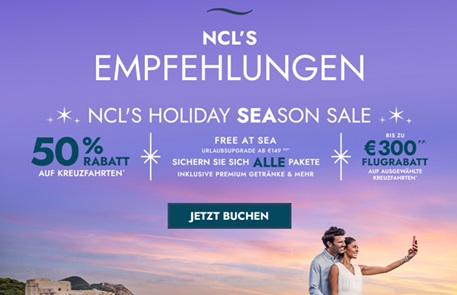 NCL Seasons Sale 