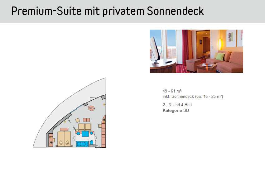 Premium-Suite - Grundriss