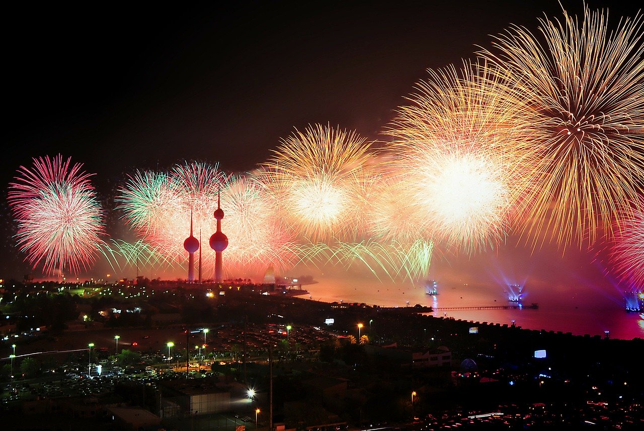 Feuerwerk Kuwait