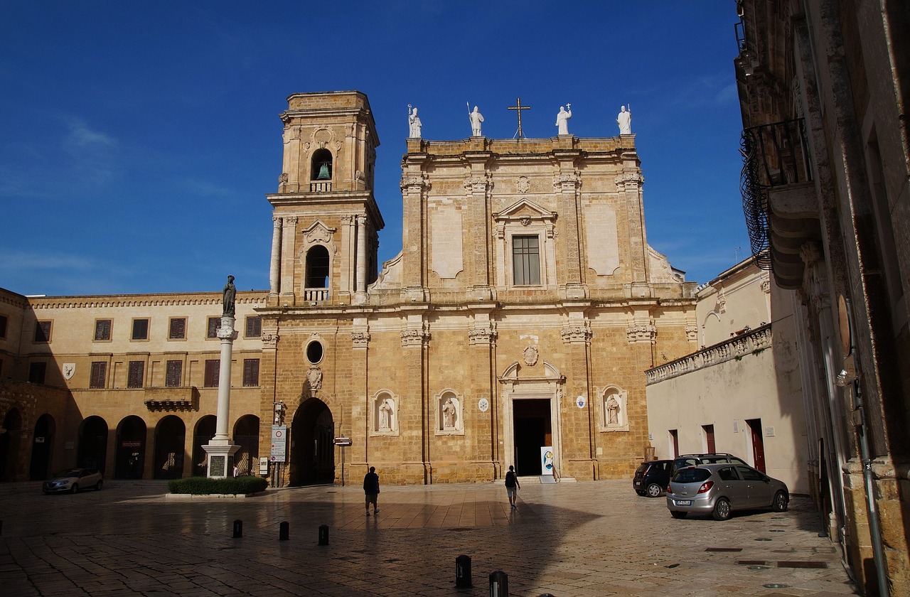 Brindisi - die Kathedrale Puglia in Apulia (Italien)