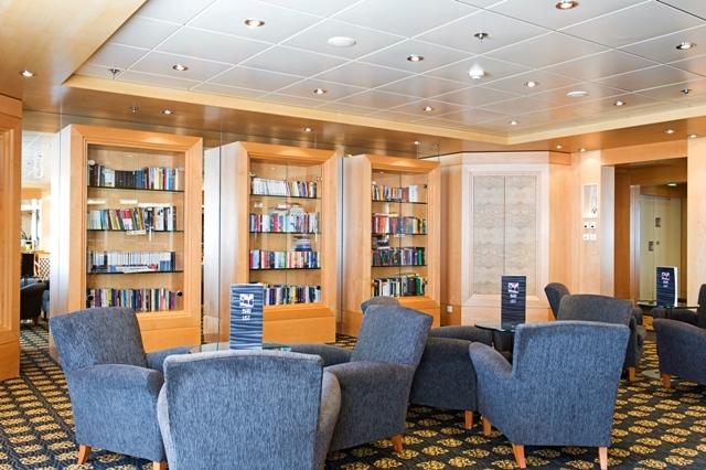 MSC Armonia The Card Room & The Library