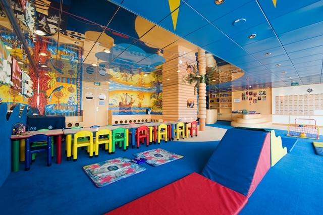 MSC Lirica I Pirati children's playroom
