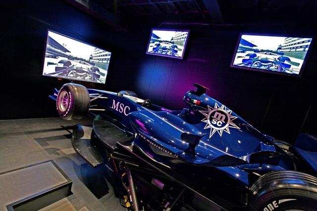 MSC Fantasia F1 Simulator