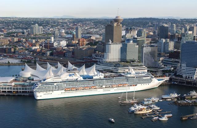 Island Princess in Vancouver