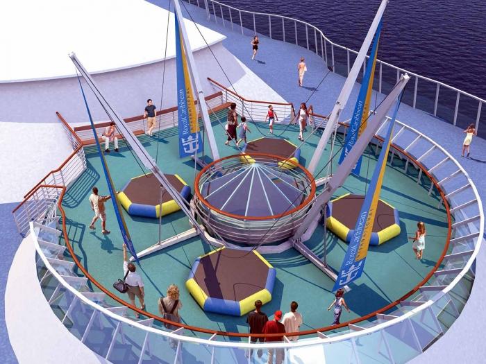 Enchantment of the Seas Bungee Topdeck