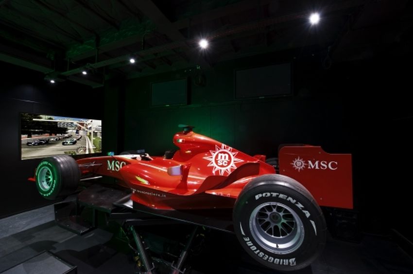 MSC Splendida F1 Simulator