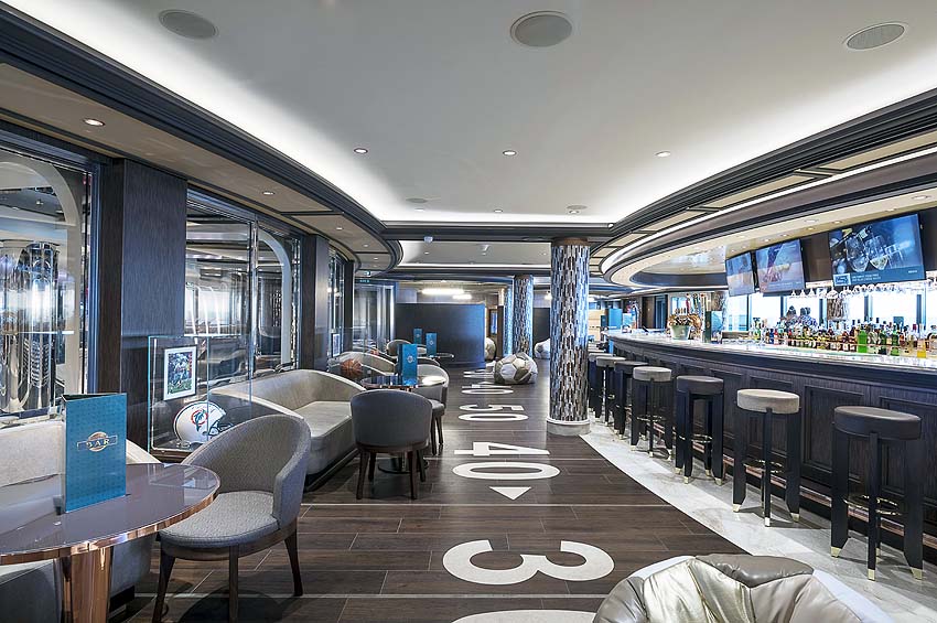 Bars und Lounges an Bord der MSC Seaside