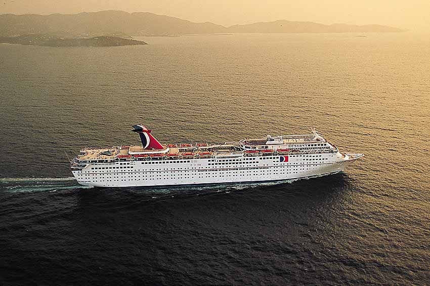 Carnival Ecstasy auf hoher See