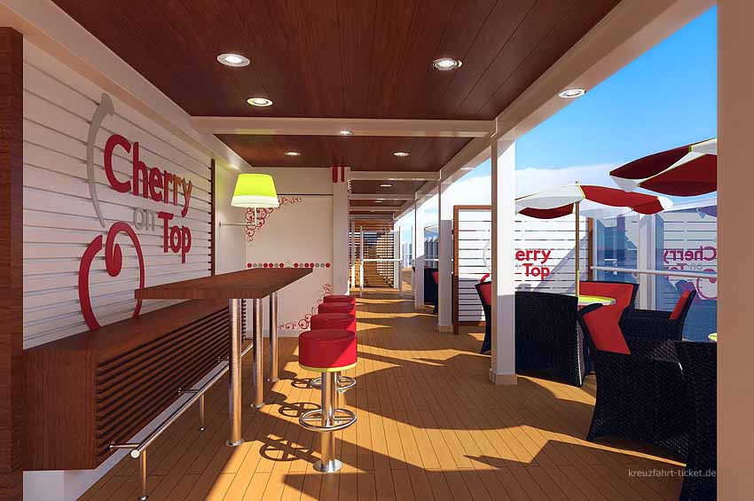 Carnival Vista - Cherry on the top