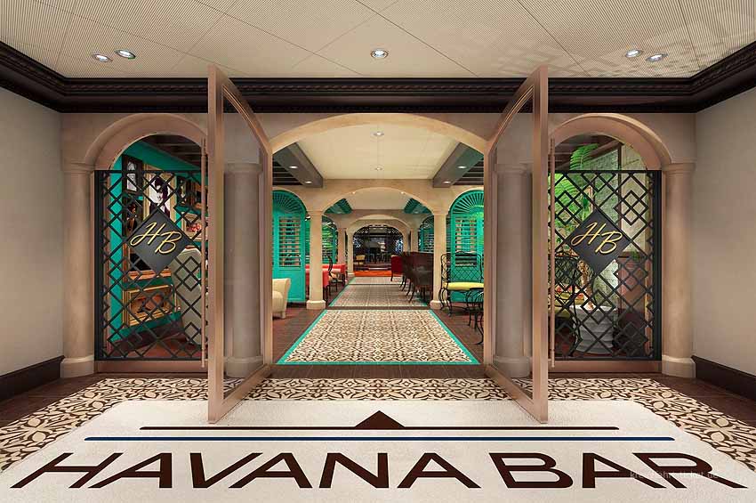 Carnival Vista - Havana Plaza Eingang