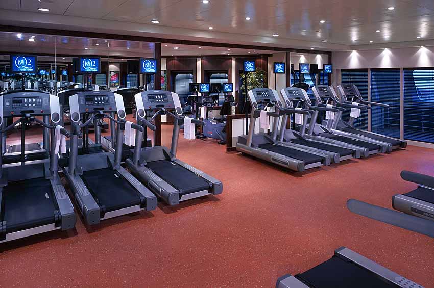 Fitness Center | Queen Mary 2