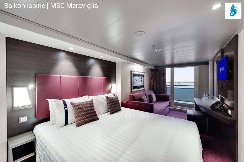 Balkonkabine | MSC Meraviglia