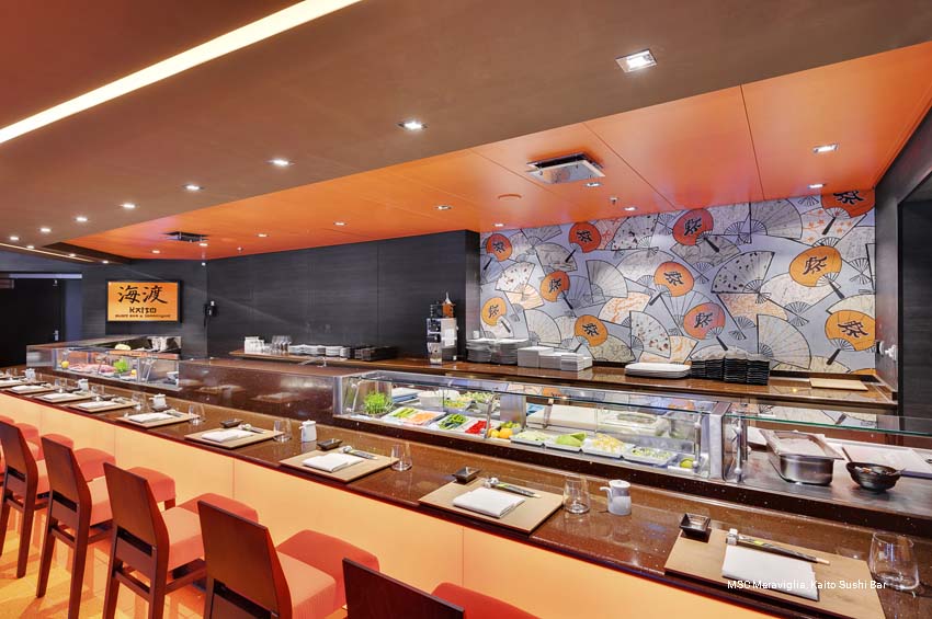 MSC Meraviglia | Sushi Bar