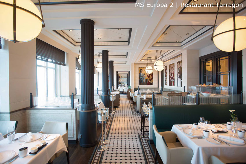 MS Europa 2 | Restaurant Tarragon