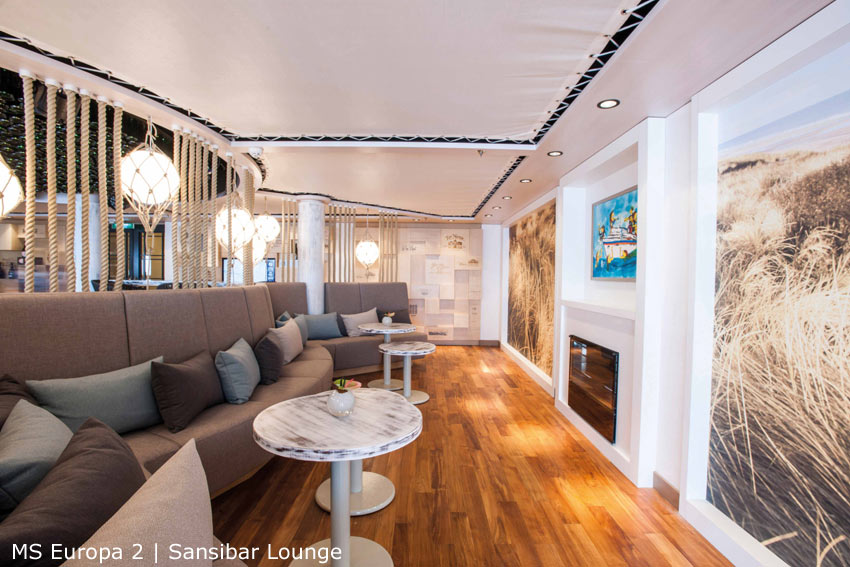 MS Europa 2 | Sansibar Lounge