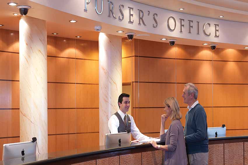 Pursers Office | Queen Mary 2