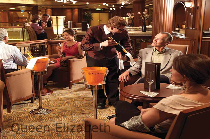 Vueve Clicquot Bar | Queen Elizabeth