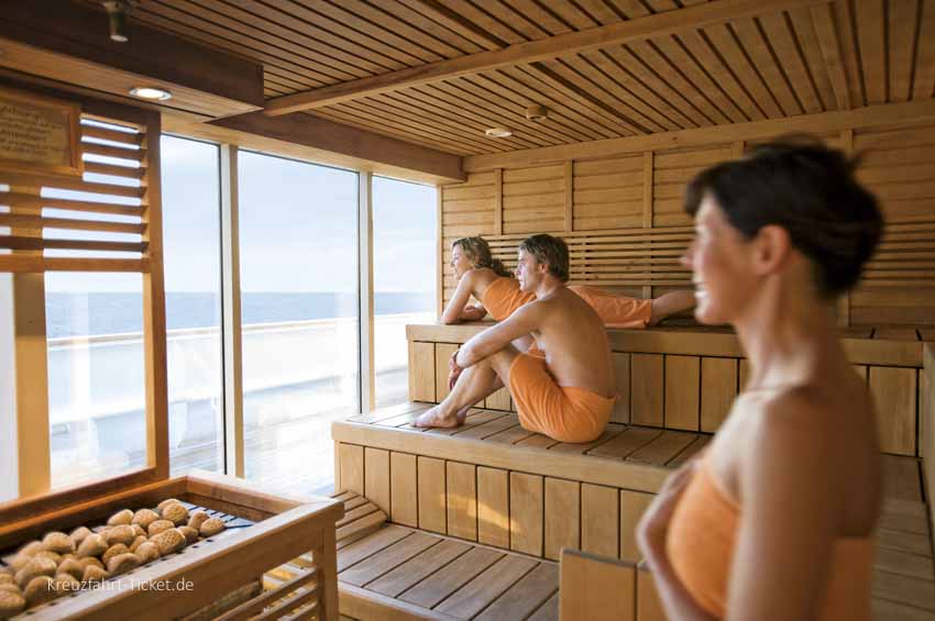Finnische Panorama Sauna