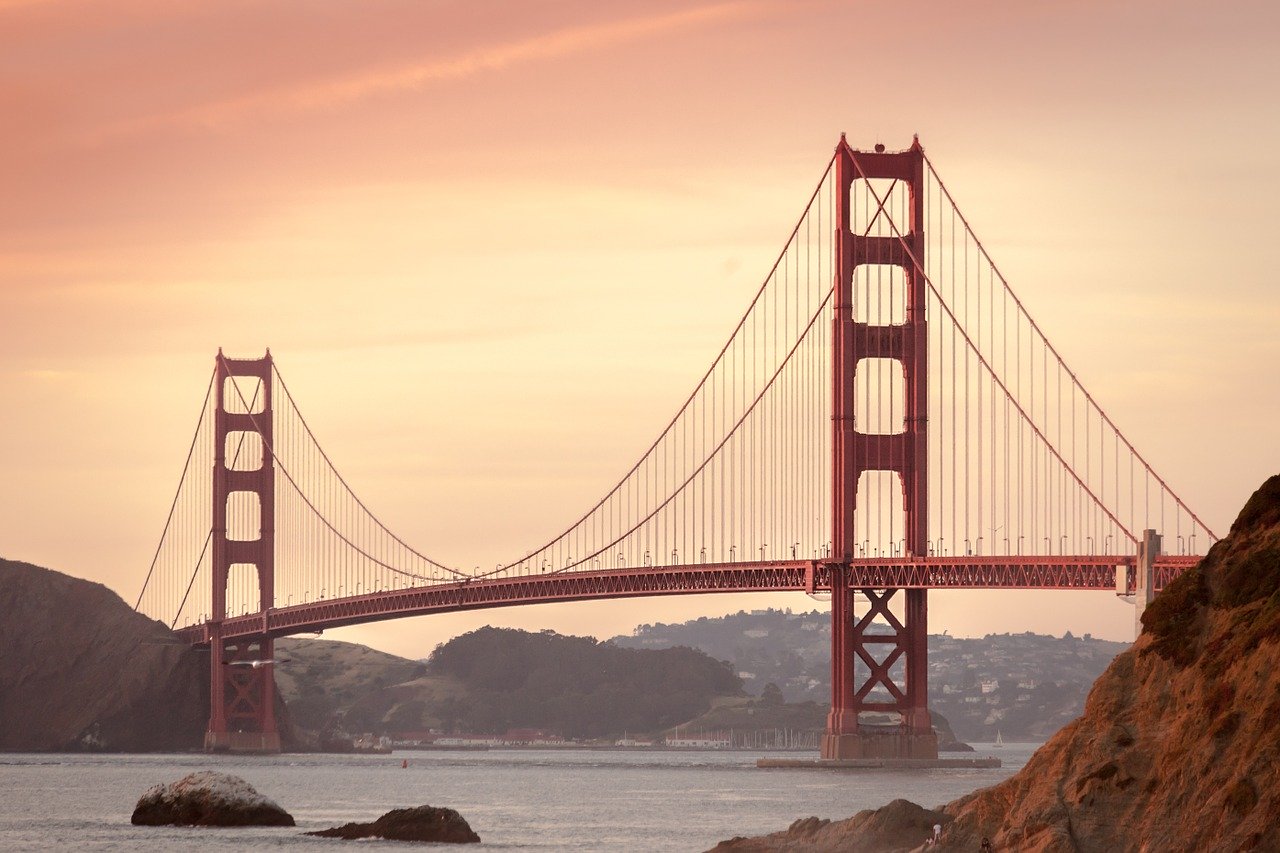 San Francisco: San Francisco, Golden Gate Bridge, Kalifornien