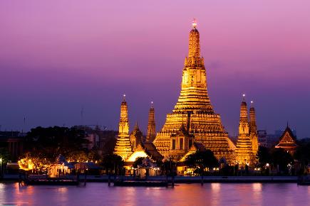 Asien: Wat Arun Tempel, Bangkok