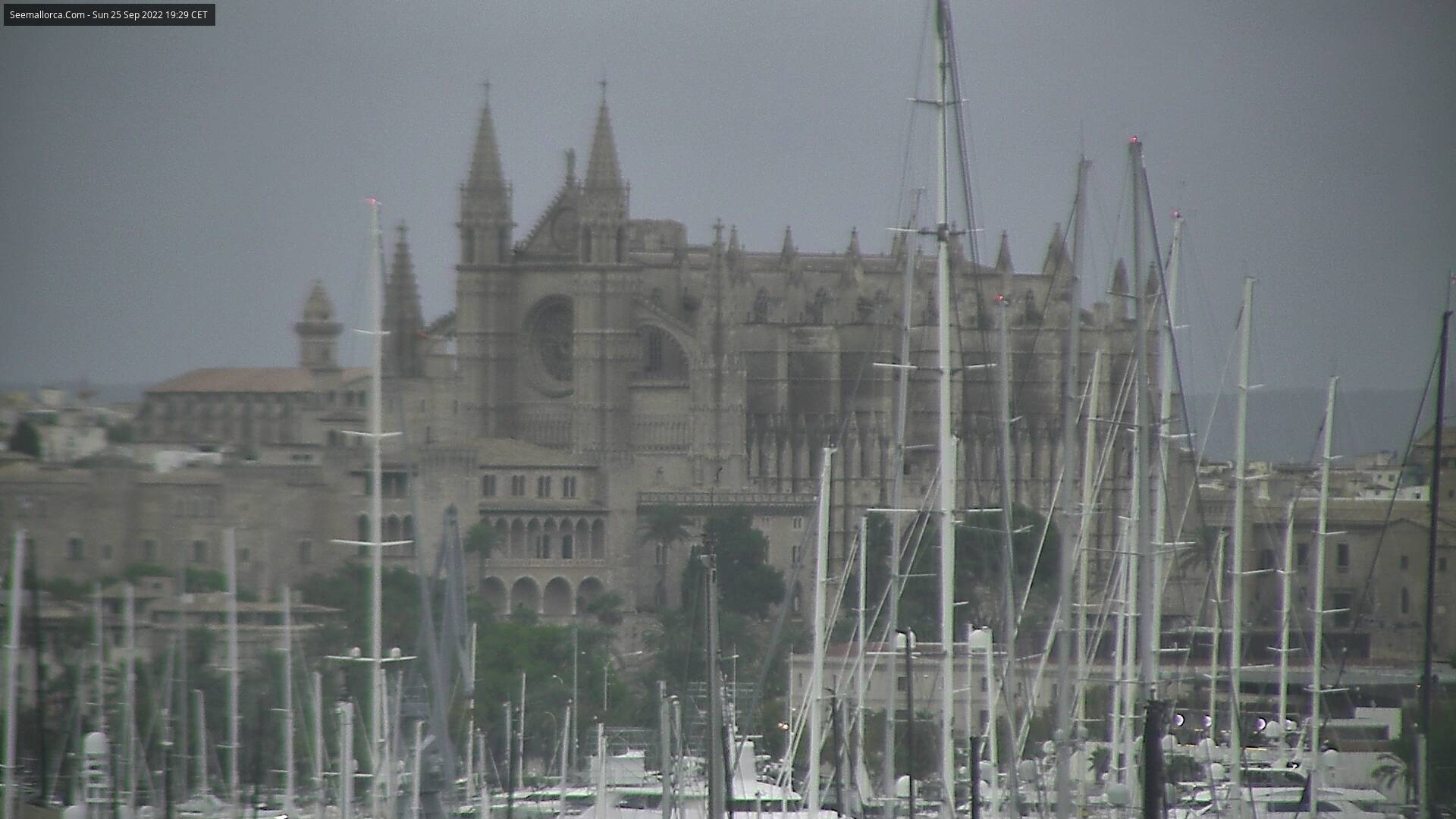 La Seu Cathedral webcam, Palma de Mallorca 