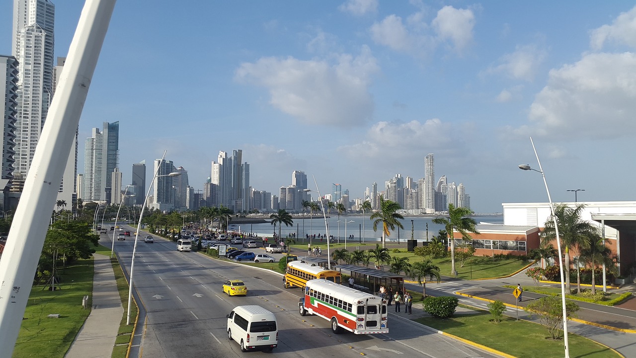 Panama City in der Karibik